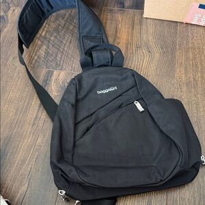 Baggallini Black Sling Bag